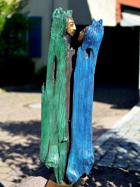 Du und ich, Bronze, 72 cm